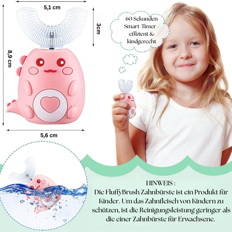 ⋆ FluffyBrush - Die kuschelweiche Kinderzahnbürste mit Spassfaktor ⋆🧸 ⋆