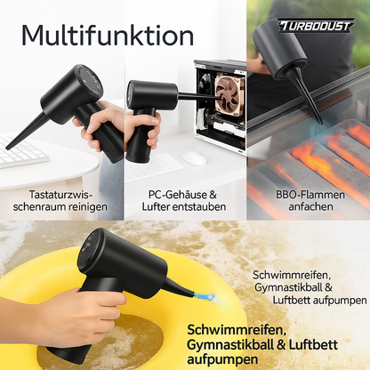 🔥 TurboDust X1™ – Die Power-Luftmaschine für ein sauberes, smartes Leben 💨⚡